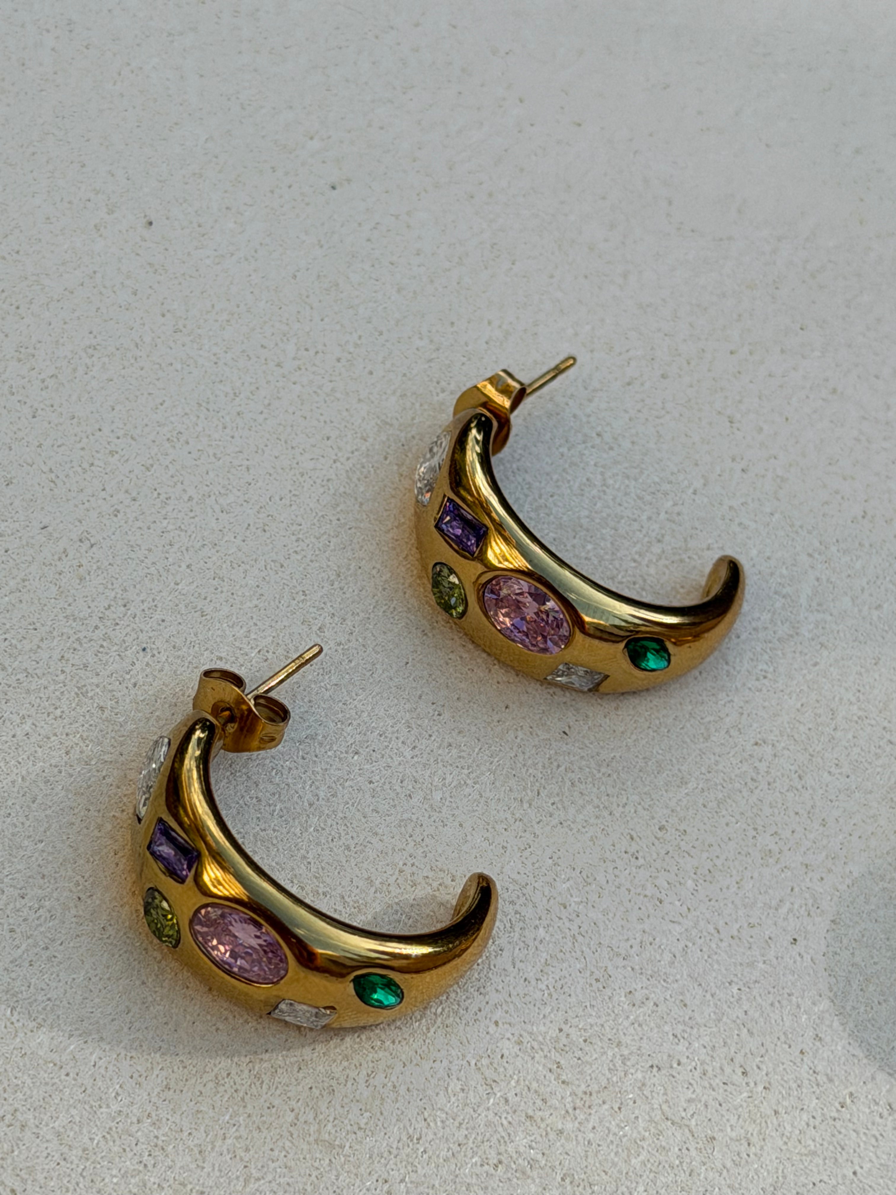 Mushroom Hoops - Bold
