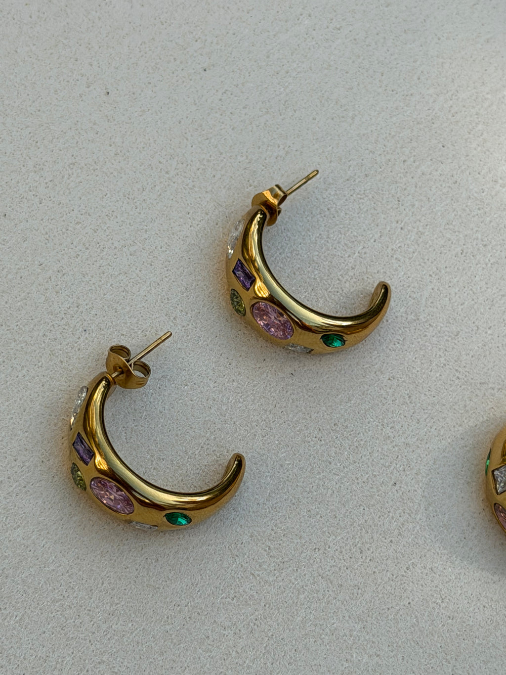 Mushroom Hoops - Bold