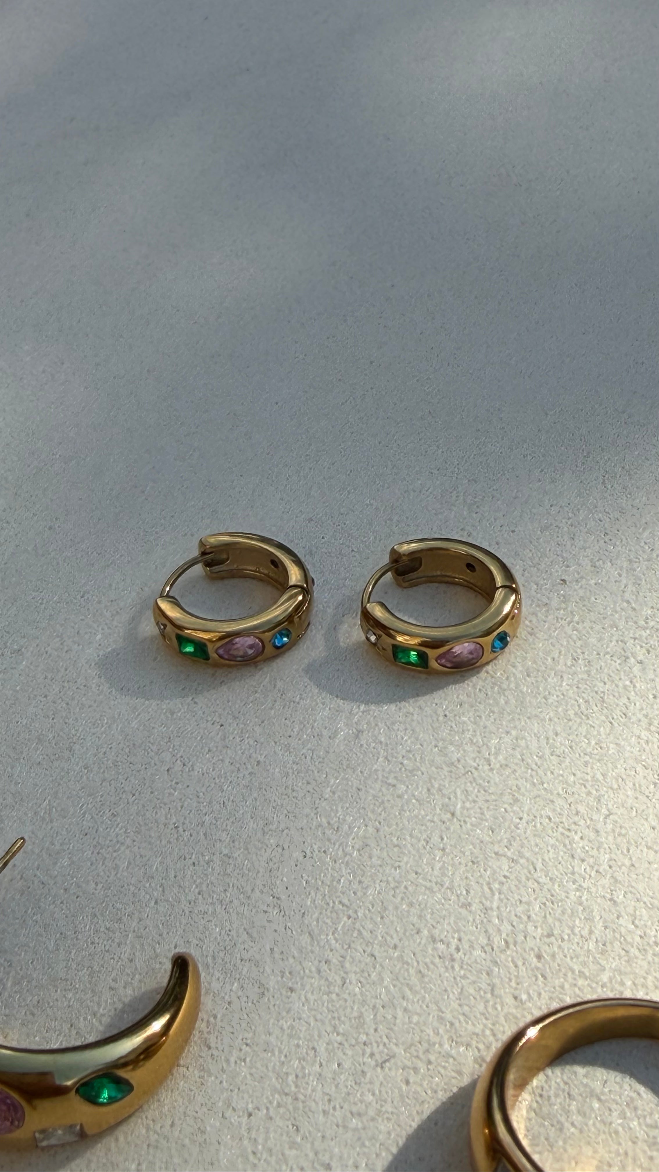 Mushroom Hoops - Petite