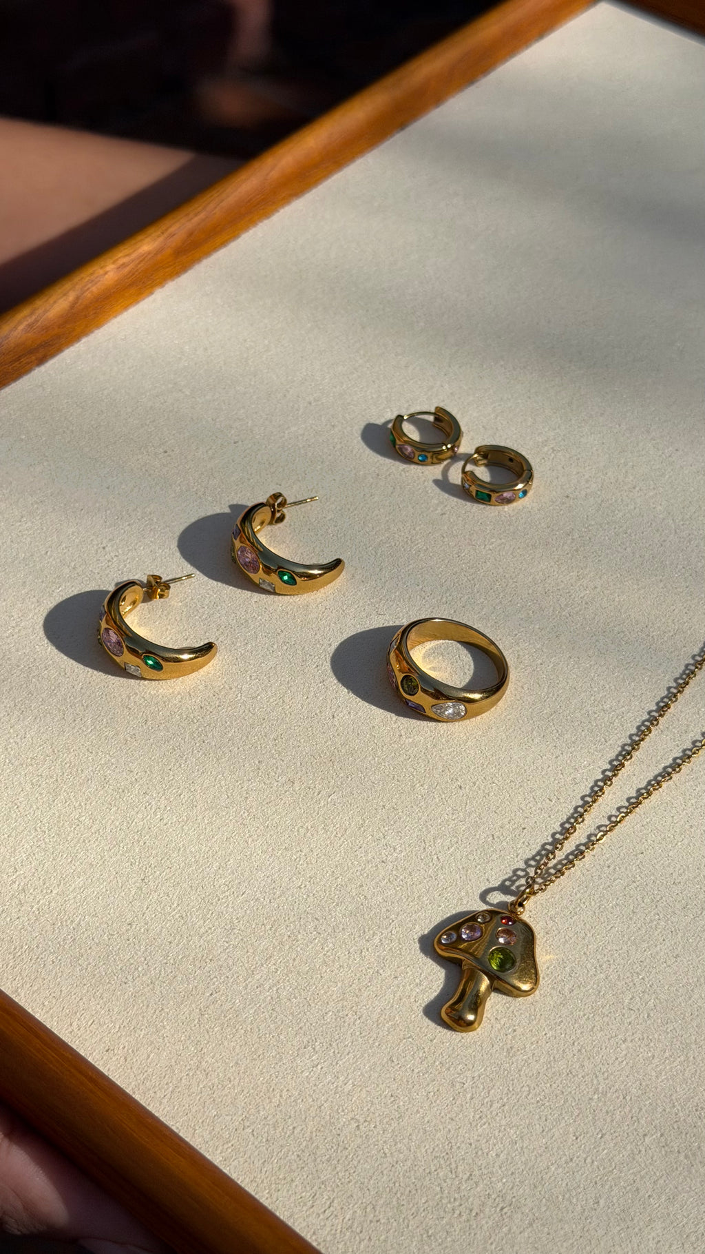 Mushroom Bieber-chella Necklace