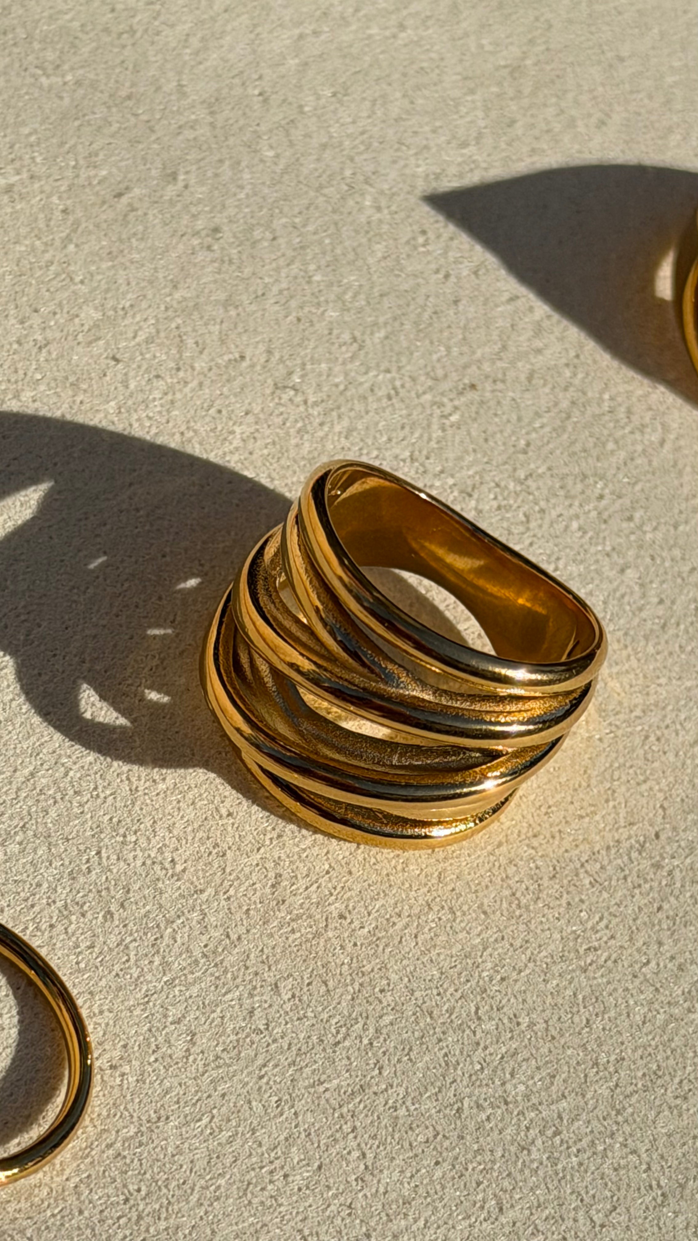 Golden Crush Ring