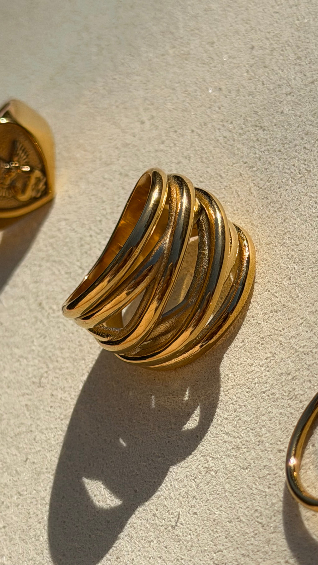Golden Crush Ring