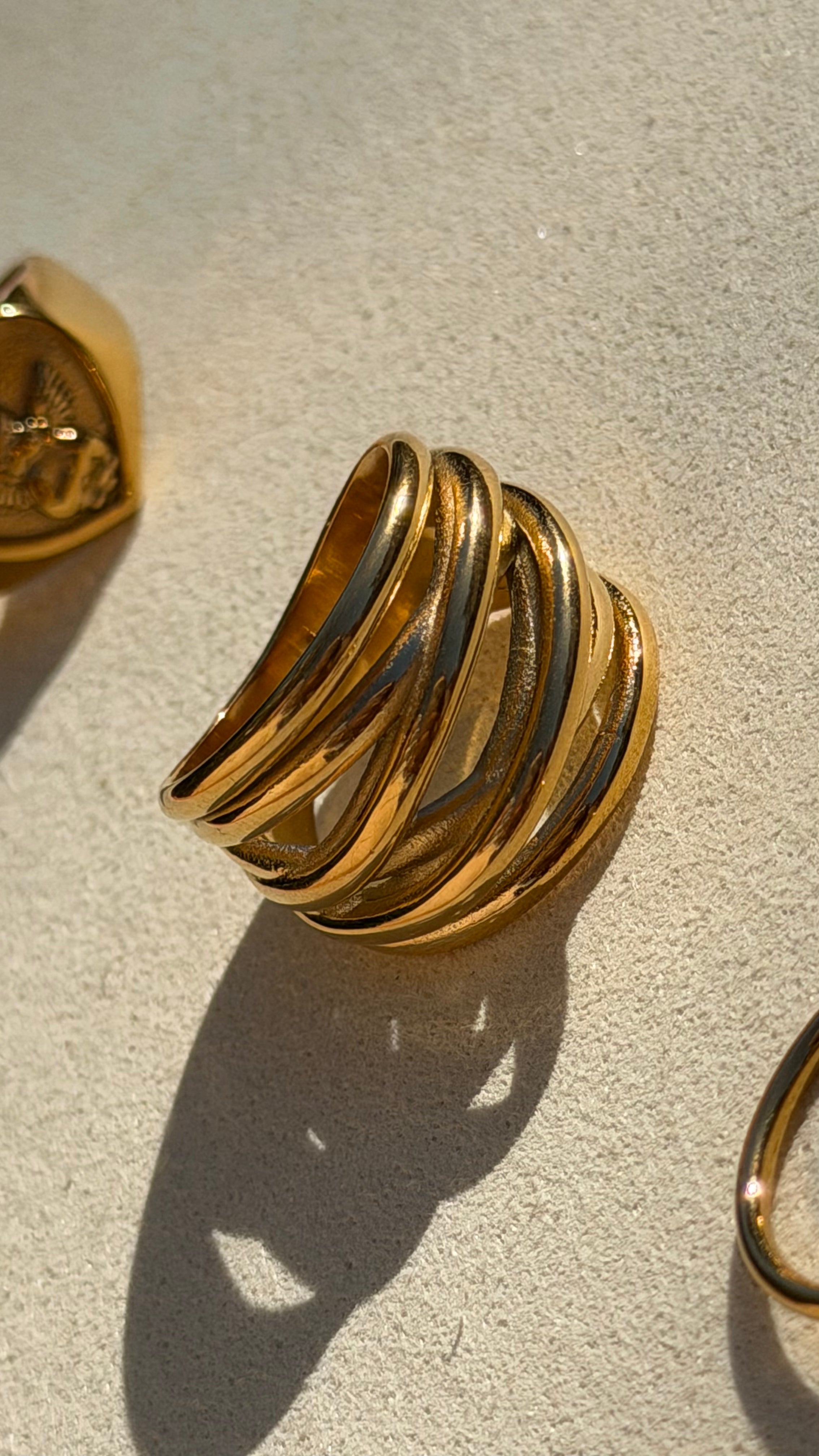 Golden Crush Ring