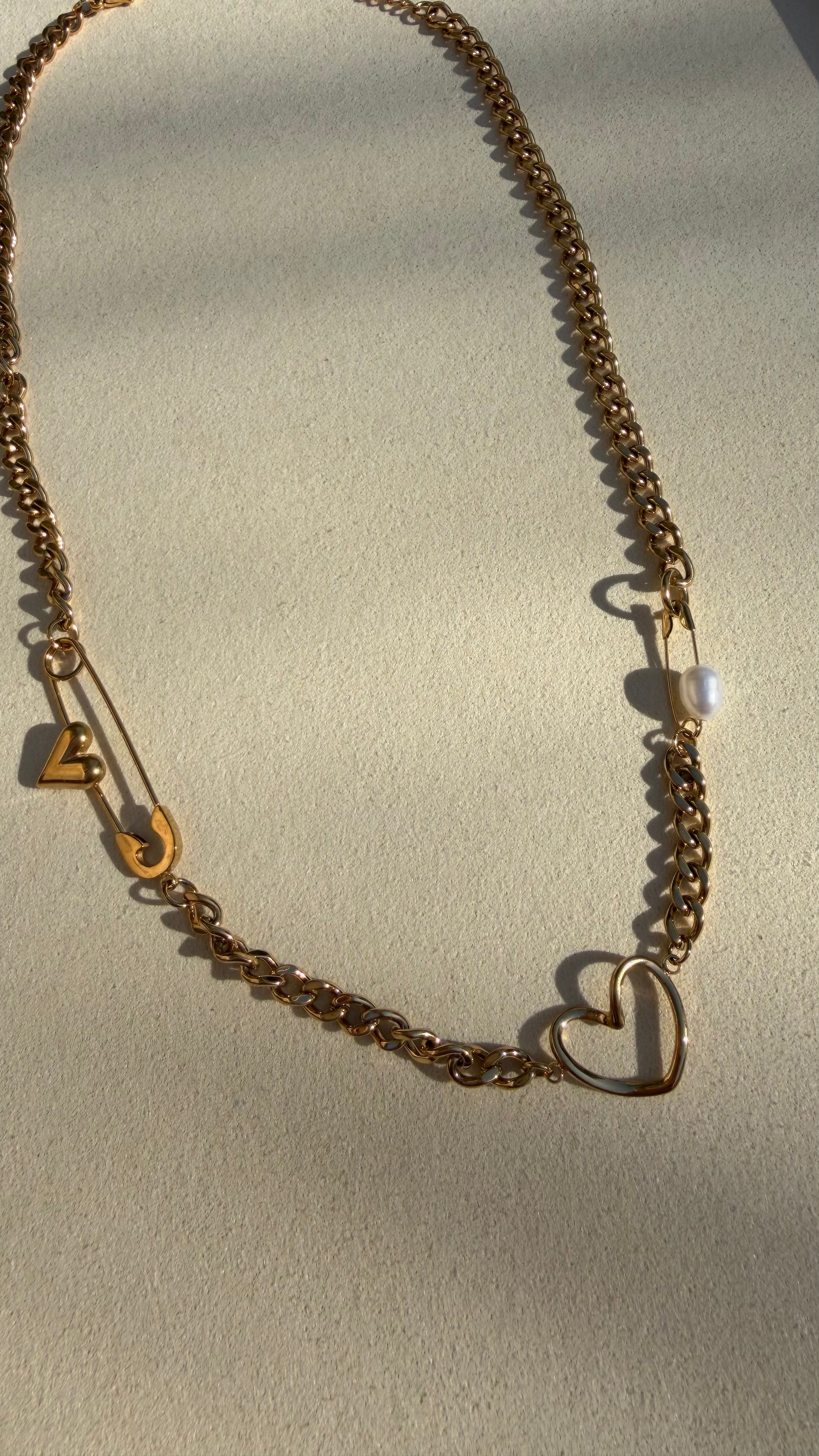 Locked Heart Necklace