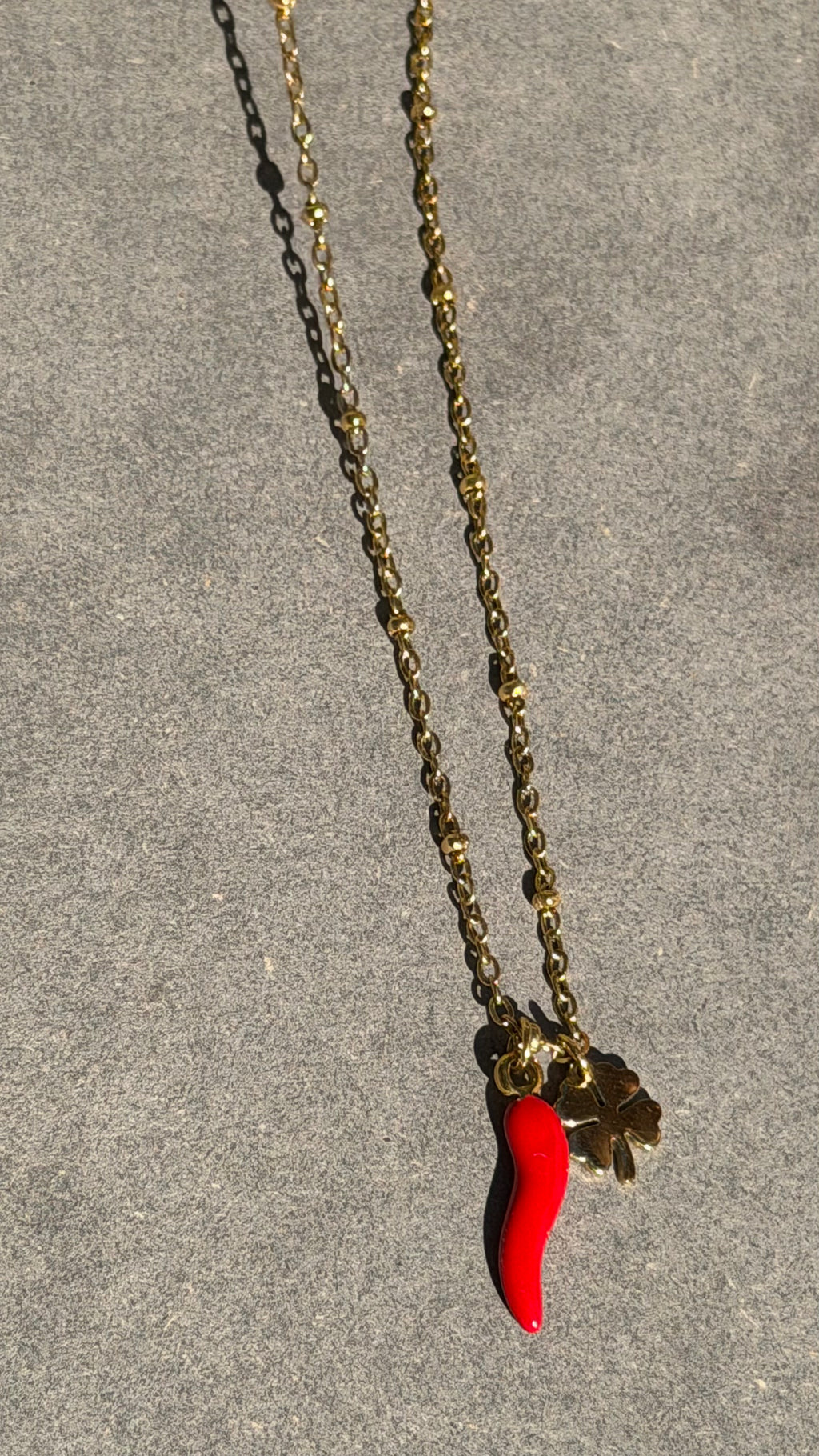 Red Hot Chilli Necklace