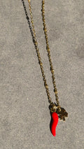 Red Hot Chilli Necklace