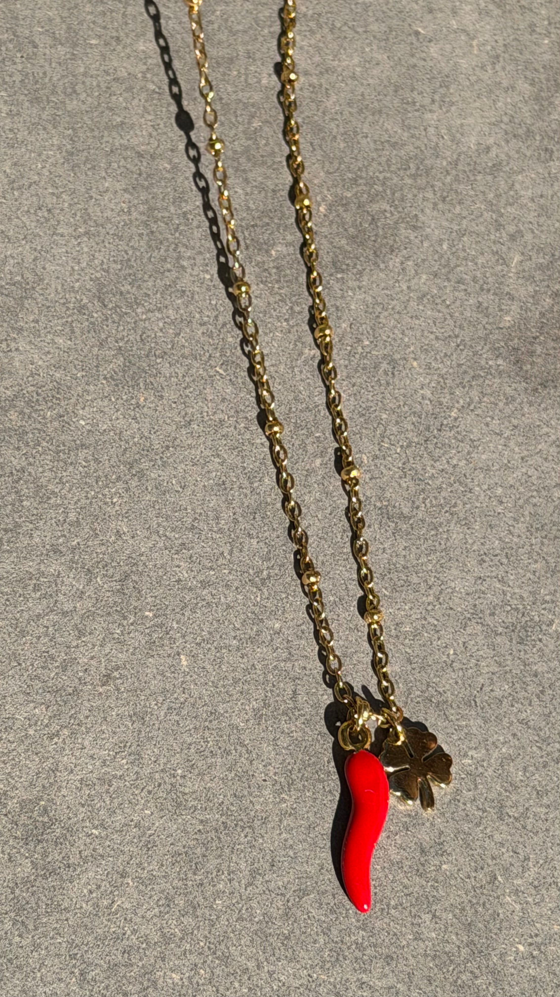 Red Hot Chilli Necklace